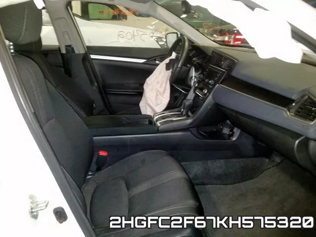 2HGFC2F67KH575320 фото 6