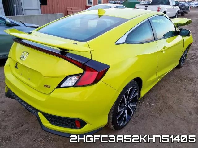 2HGFC3A52KH751405 фото 5