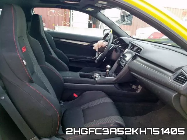 2HGFC3A52KH751405 фото 6