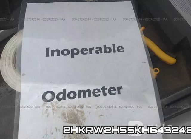 2HKRW2H55KH643242 фото 8