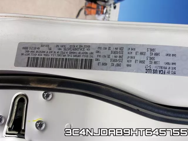 3C4NJDAB9HT645755 фото 2