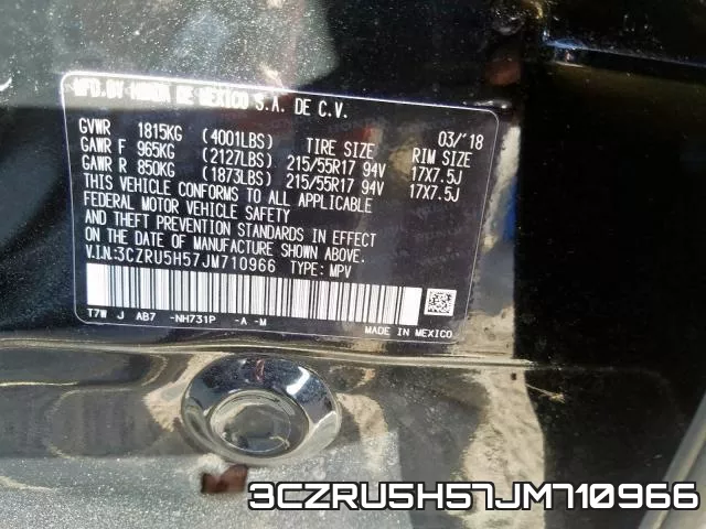 3CZRU5H57JM710966 фото 2
