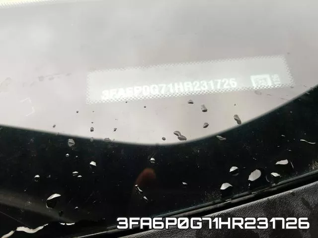 3FA6P0G71HR231726 фото 2