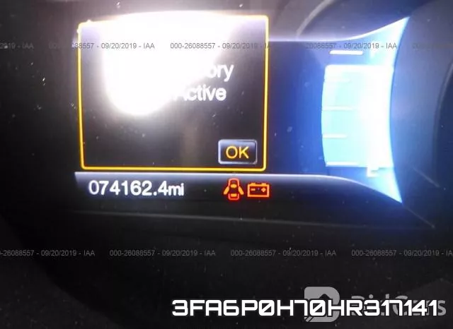 3FA6P0H70HR317141 фото 8