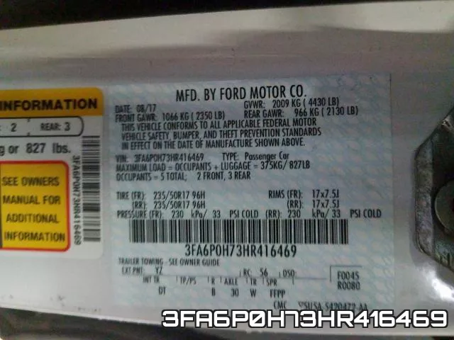 3FA6P0H73HR416469 фото 2