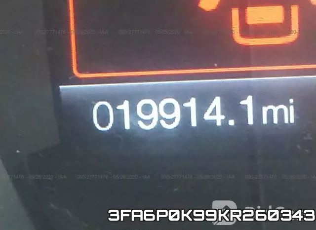 3FA6P0K99KR260343 фото 8