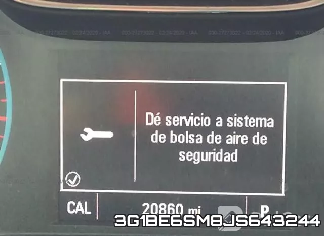 3G1BE6SM8JS643244 фото 8