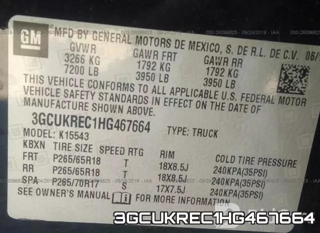 3GCUKREC1HG467664 фото 10