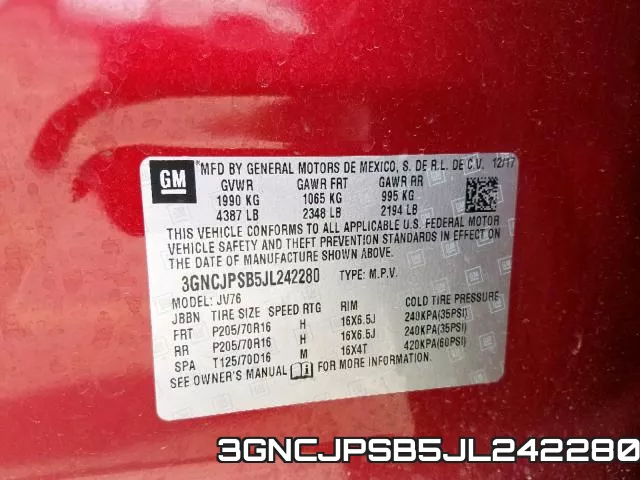 3GNCJPSB5JL242280 фото 2