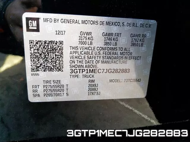3GTP1MEC7JG282883 фото 2