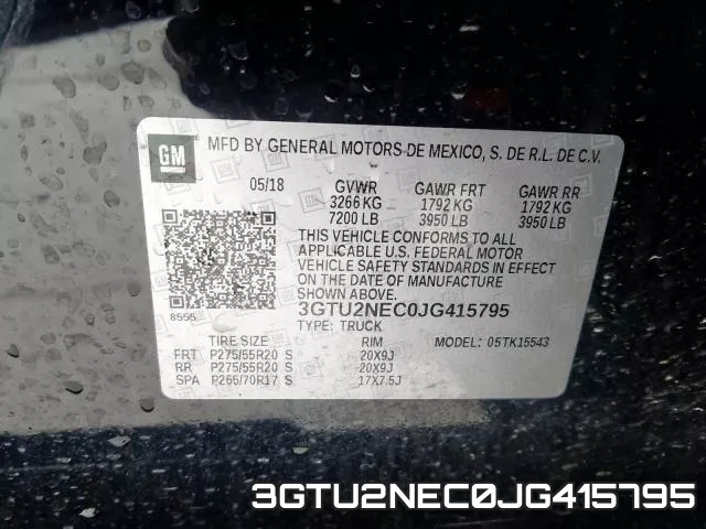 3GTU2NEC0JG415795 фото 2