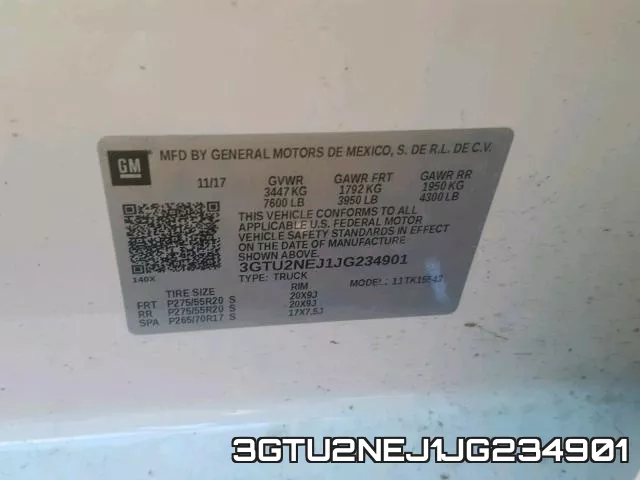 3GTU2NEJ1JG234901 фото 2