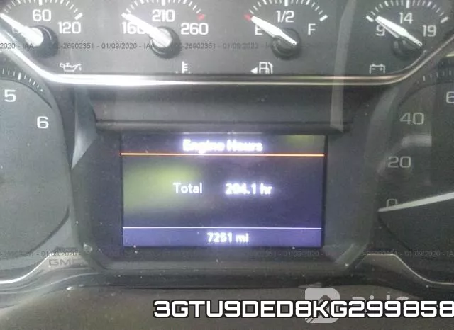3GTU9DED8KG299858 фото 8