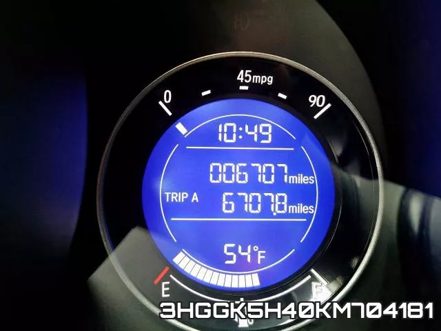3HGGK5H40KM704181 фото 9