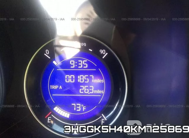 3HGGK5H40KM725869 фото 8