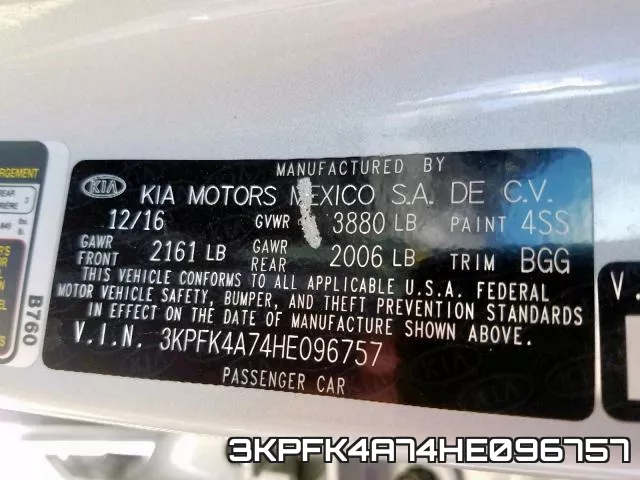3KPFK4A74HE096757 фото 2