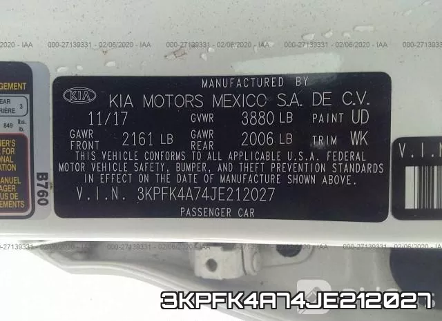 3KPFK4A74JE212027 фото 10