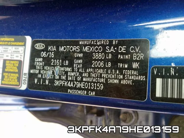 3KPFK4A79HE013159 фото 2