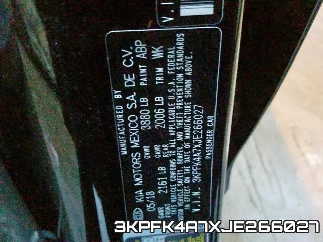 3KPFK4A7XJE266027 фото 2