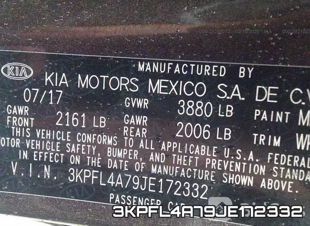 3KPFL4A79JE172332 фото 10
