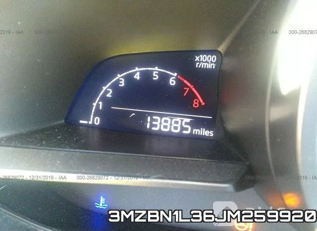 3MZBN1L36JM259920 фото 8