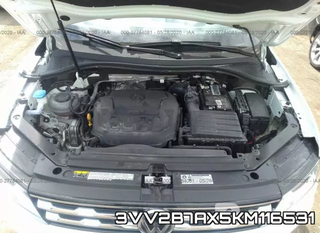 3VV2B7AX5KM116531 фото 2