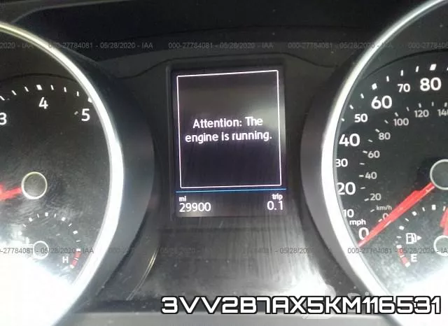 3VV2B7AX5KM116531 фото 8
