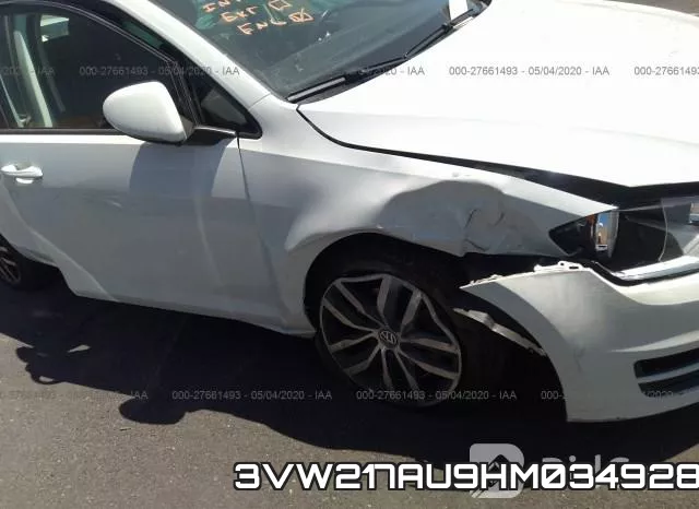 3VW217AU9HM034928 фото 7
