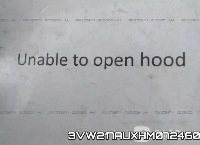 3VW217AUXHM072460 фото 2