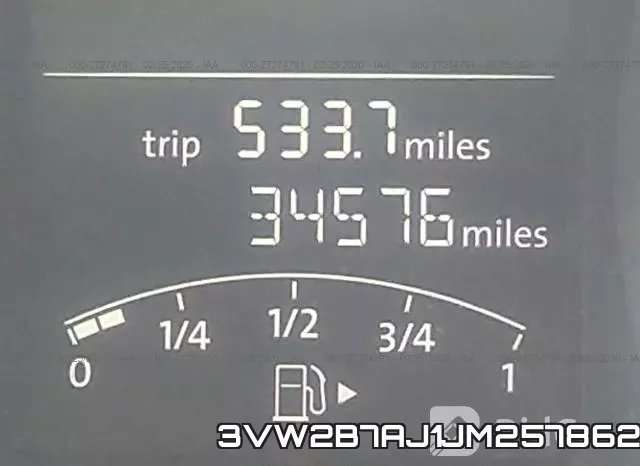 3VW2B7AJ1JM257862 фото 8