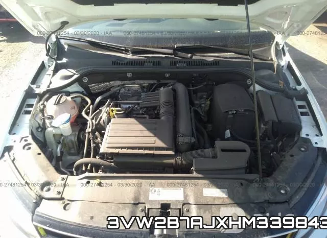 3VW2B7AJXHM339843 фото 2