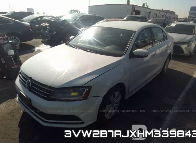 3VW2B7AJXHM339843 фото 3
