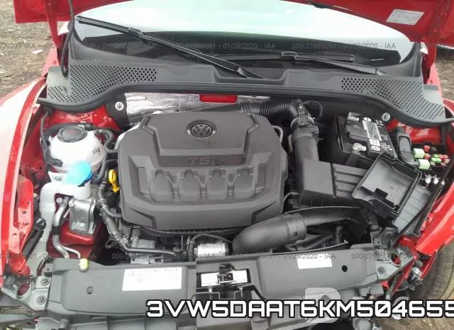 3VW5DAAT6KM504655 фото 2
