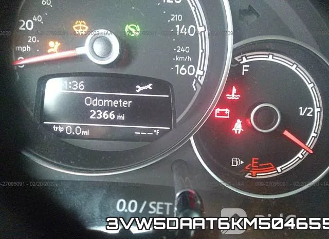 3VW5DAAT6KM504655 фото 8