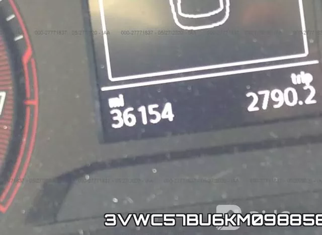 3VWC57BU6KM098858 фото 8
