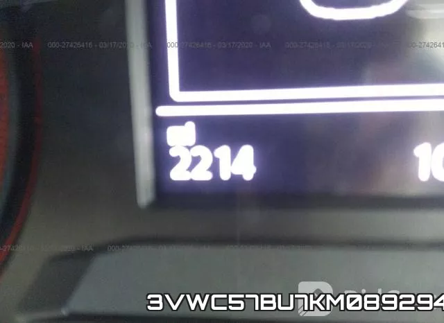 3VWC57BU7KM089294 фото 8
