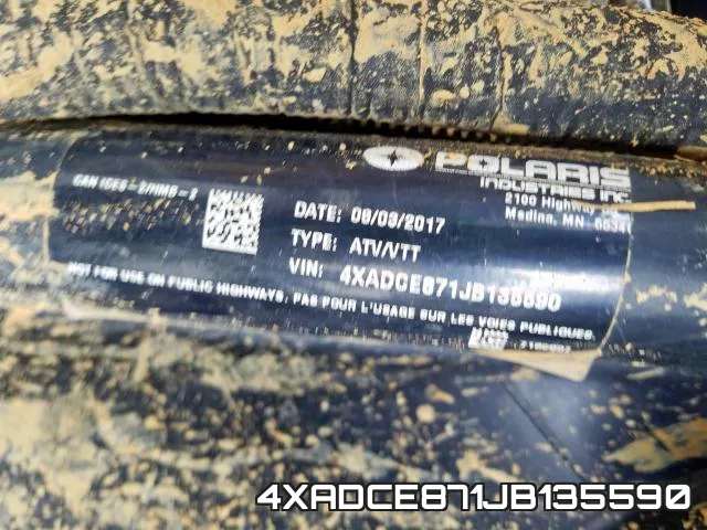 4XADCE871JB135590 фото 2