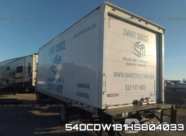 54DCDW1B1HS804033 фото 4