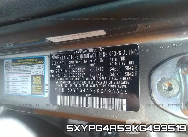 5XYPG4A53KG493519 фото 10