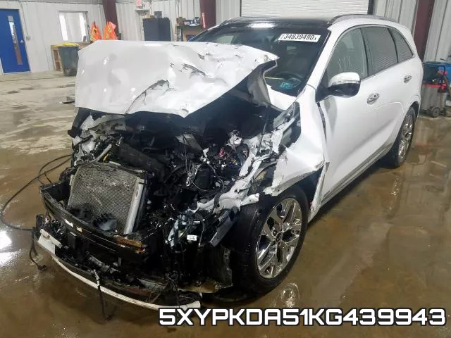 5XYPKDA51KG439943 фото 3