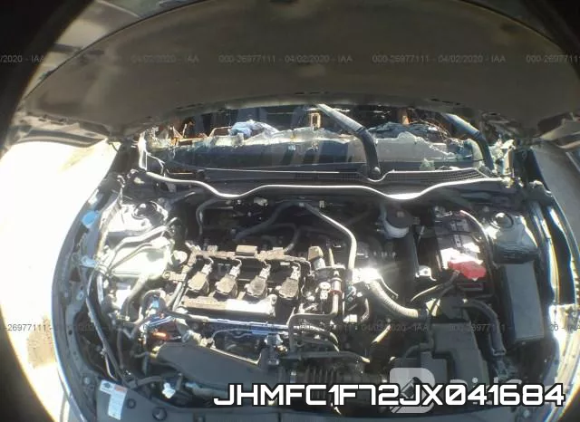 JHMFC1F72JX041684 фото 2