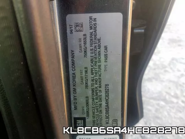 KL8CB6SA4HC828278 фото 2
