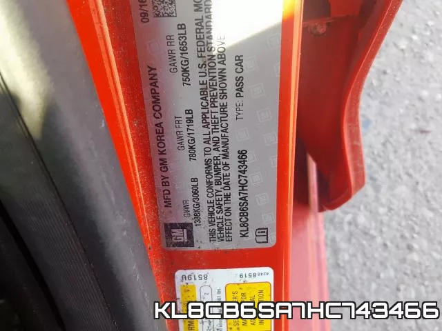 KL8CB6SA7HC743466 фото 2