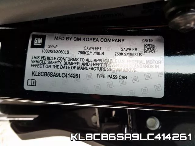 KL8CB6SA9LC414261 фото 2