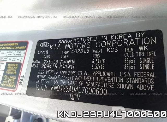 KNDJ23AU4L7000600 фото 10