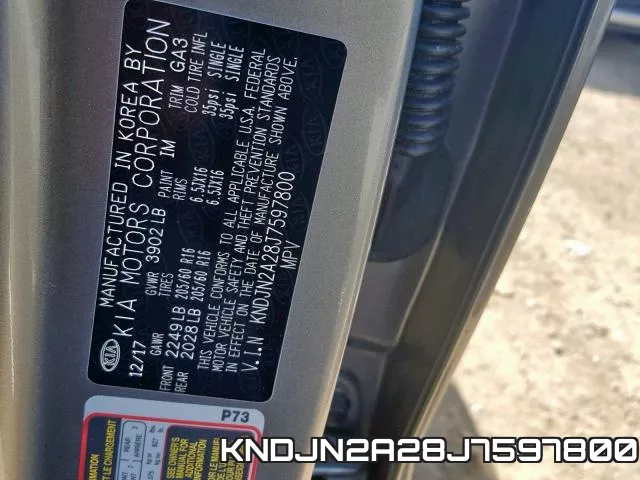 KNDJN2A28J7597800 фото 2