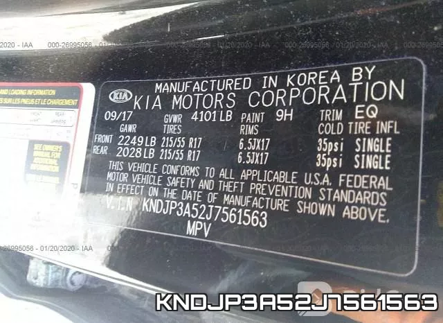 KNDJP3A52J7561563 фото 10