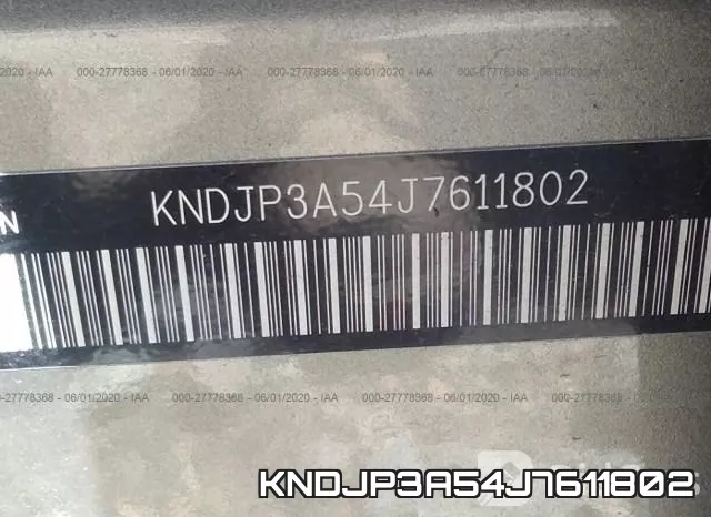 KNDJP3A54J7611802 фото 10