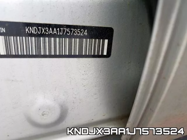 KNDJX3AA1J7573524 фото 2