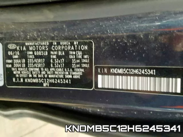 KNDMB5C12H6245341 фото 2